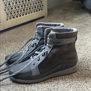 Women’s Chaco Gray High-Top Boots